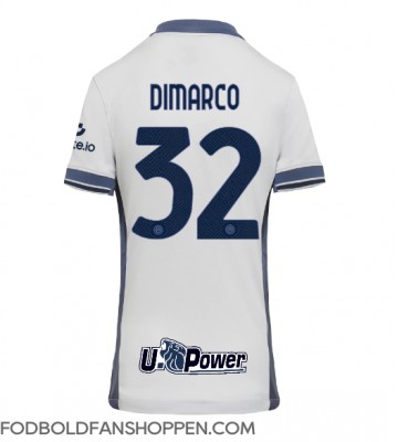 Inter Milan Federico Dimarco #32 Udebanetrøje Dame 2024-25 Kortærmet